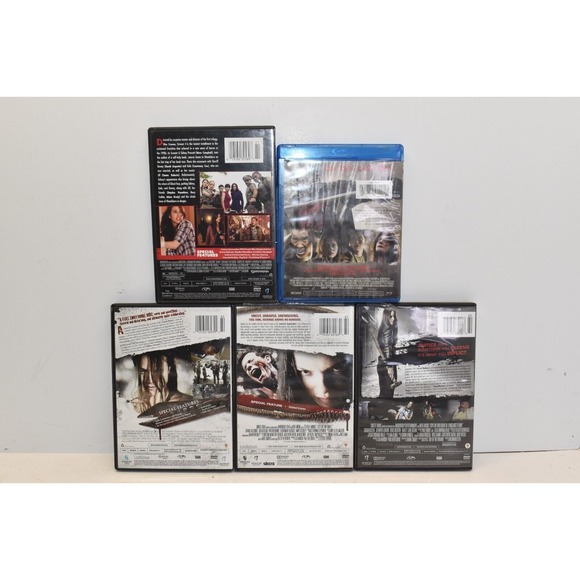 Horror Movie DVD Lot Of 5- I Spit On Your Grave, Scream, Jeepers Creepers 3 - Picture 2 of 2